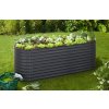 Vyvýšený záhon LANITPLAST WAWE 248 80x240x82 cm šedý