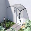 Vchodová stříška LanitPlast ARCUS antracit 1,60 x 0,90 m