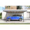 Carport TRIGANO JARDIN MISTRAL WALL kovový přístřešek 298 x 509 x 227