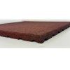 Gumová dlažba RUBBERTILE 50 x 50 x 2,5 cm červená 1 ks