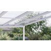 Hliníková pergola LANITPLAST WALL 53 FSX bílá + čirý PC
