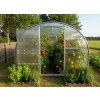 Skleník KYKLOP2 3 x 6 m PC 4 mm stříbrný