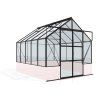Skleník VITAVIA CASSANDRA 8300 čiré sklo 3 mm černý