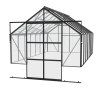 Skleník VITAVIA CASSANDRA 11500 čiré sklo 3 mm černý