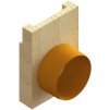 koncovka pro polymerbetonovy zlab vodaland mono 140 x 200 mm s odtokem dn110
