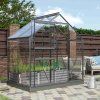 Skleník VITAVIA VENUS 2500 čiré sklo 3 mm černý