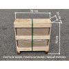 Skleník VITAVIA VENUS 2500 čiré sklo 3 mm černý