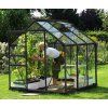 Skleník VITAVIA VENUS 3800 čiré sklo 3 mm černý