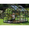 Skleník VITAVIA VENUS 5000 čiré sklo 3 mm černý