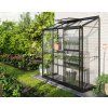 Skleník VITAVIA IDA 1300 čiré sklo 3 mm černý