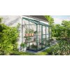 Skleník VITAVIA IDA 3300 čiré sklo 3 mm zelený