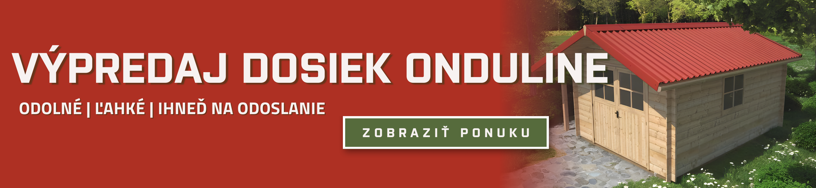 Onduline výprodej