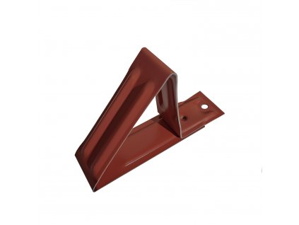 Protisnehový hák krátky MDM pre plechové krytiny TYP "SGN100" 34 x 125 mm - hnedý RAL 8017