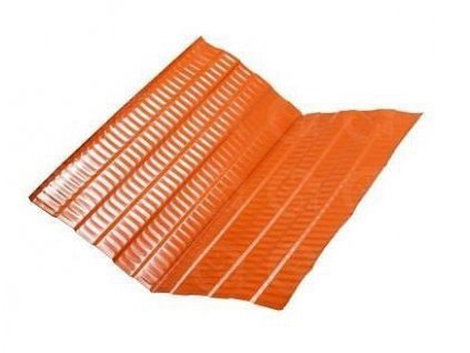 Strešné úžľabie typ Plus hliníkové 2 x 0,5 m čierne