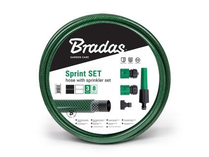 Záhradná hadica s príslušenstvom 1/2 " SPRINT 20m - 3vrstvový SET