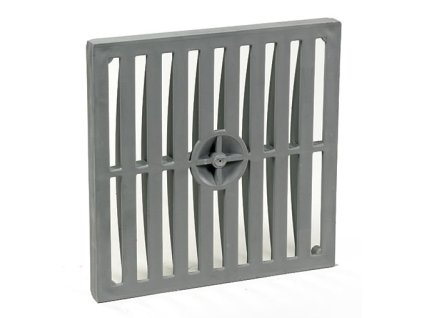 Plastový rošt pochôdzny PP k šachte 200 x 200 Technodrain