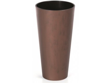 Plastový kvetináč TUBUS SLIM CORTEN 20 cm