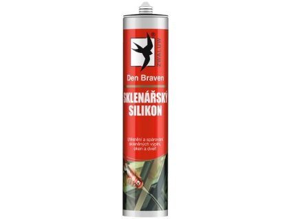 Sklenársky silikón transparentný 280ml Den Braven