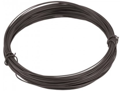 Viazací drôt 2 mm PVC + ZN hnedý 50 m Pilecký