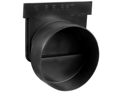 koncovka pro plastovy zlab bielbet 130 x 105 mm s odtokem dn110