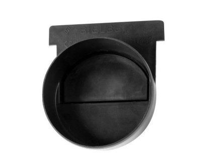Koncovka žľabu s odtokom pre odvodňovací žľab 125 x 95 mm