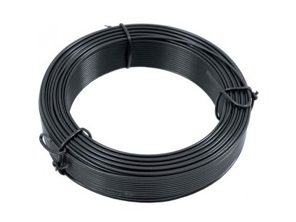 Viazací drôt Zn + PVC 50 m antracit 1,4 mm Pilecký