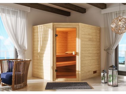 Finská sauna KARIBU ELEA