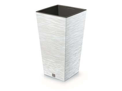 Kvetináč FURU SQUARE 26,5 cm bílá