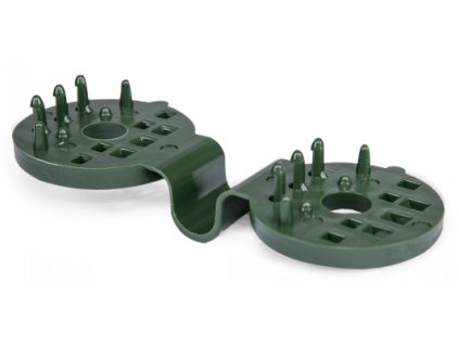 Upínacia spona BUNGEE CORD CLIPS zelená 1 ks