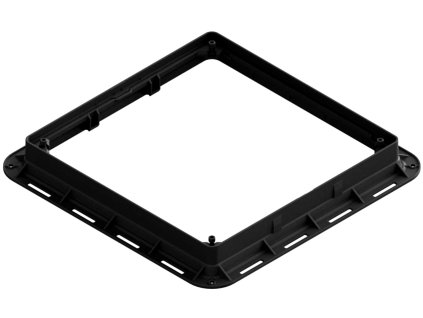 ram pro poklop pochozi vodaland a15 plastovy 700 x 700 mm cerny