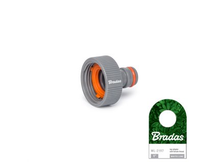 Adaptér na hadice 1" BRADAS WHITE LINE