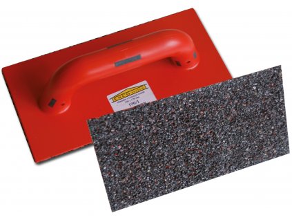 Hladidlo s naneseným korundom 250 x 130 mm