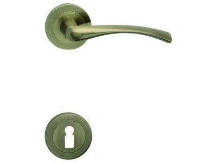 1666 kovani dverni klika cobra sina r cesany bronz ofs