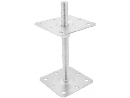 Pätka stĺpa PSR 130 staviteľná so skrutkou M20 130 x 250 x 3 mm pozinkovaná 1 ks