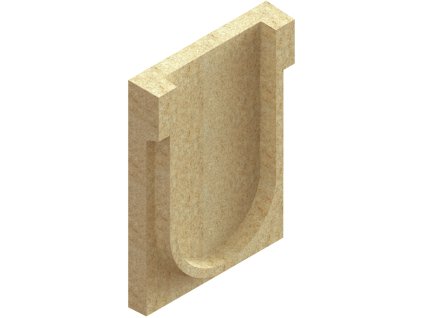 koncovka pro polymerbetonovy zlab vodaland mono 140 x 200 mm pocatecni