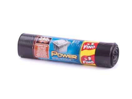 84714 1 pytel na odpadky pe 160 l cerny 10 ks