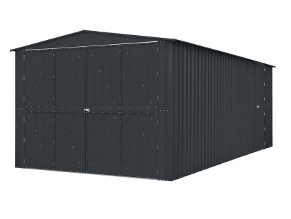 Kovový záhradný domček GLOBEL 1015 antracit