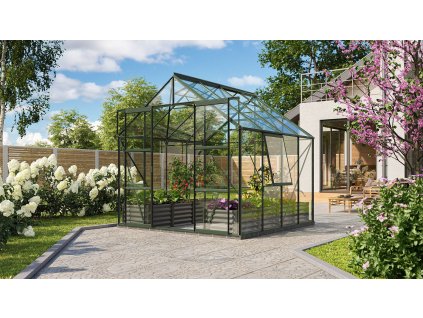 86754 8 sklenik vitavia uranus 6700 cire sklo 3 mm zeleny