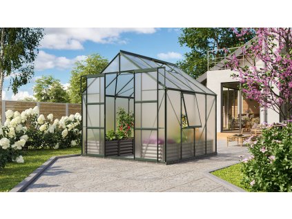 Skleník VITAVIA URANUS 6700 PC 4 mm zelený