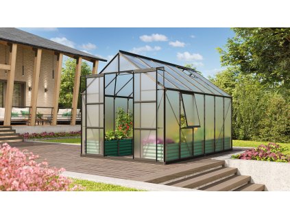 Skleník VITAVIA URANUS 9900 PC 4 mm čierny