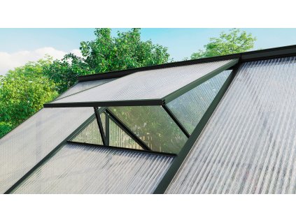 Strešné ventilačné okno VITAVIA zelené