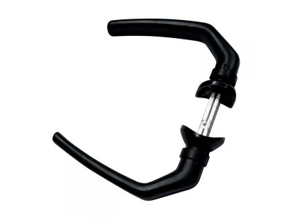 klika pro branky a brany pilecky plastova cerna