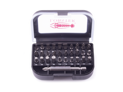 88822 sada bitu 25 mm s nastavcem 32 ks