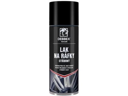 Lak na ráfiky strieborný 400 ml Den Braven