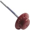 Strešné klince s guľatou PVC hlavou 65 x 2,8 mm ONDULINE červený (100ks)