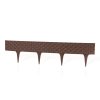 Záhradná palisáda RATTAN PALISADE 9,5 cm / 0,8 m hnedá 1 ks