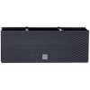 Plastové samozavlažovací truhlíky Rato Case antracit 51,4 x 19,2 cm