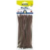 Sťahovacie pásky TENAX FIX-TIE 2,5 x 100 mm hnedé 50 ks