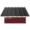 29722 plechova krytina trapezovy plech blacho trapez t18 plus 0 5 ral 3009 1 5 m