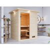 Fínska sauna KARIBU SANDRA pre interiér 145 x 145 x 187cm